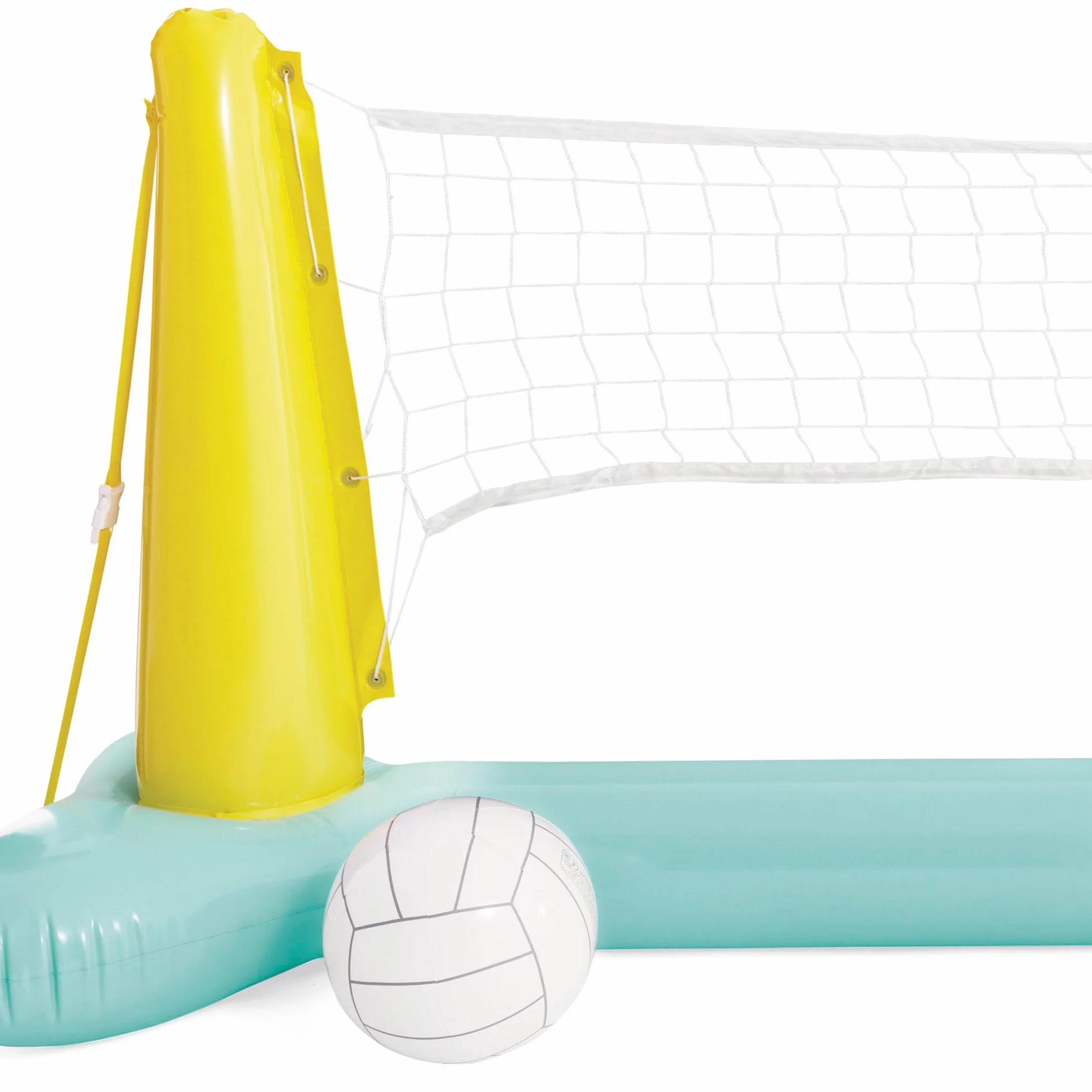 Intex 56508NP - Set Rete Volley Gonfiabile, Vinile, Multicolore, 239x64x91 cm