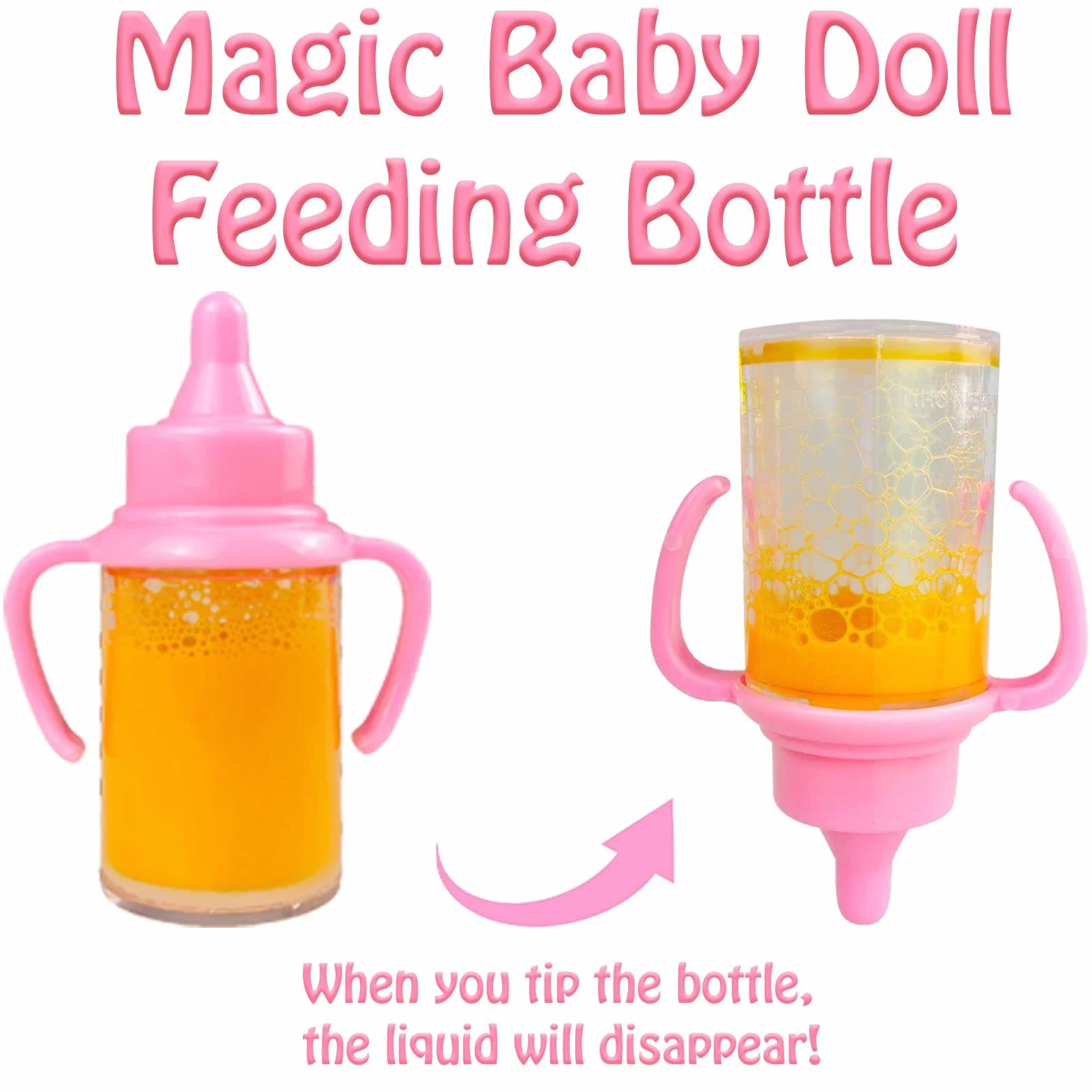 Accessori per bambole - Set di Alimentazione e Cura per Bambole con Biberon e Pannolini per Ragazze, Regalo Giocattoli per Bambini, Vestiti per Bambola Adatta 14-16 Pollici e 18 Pollici Bambola