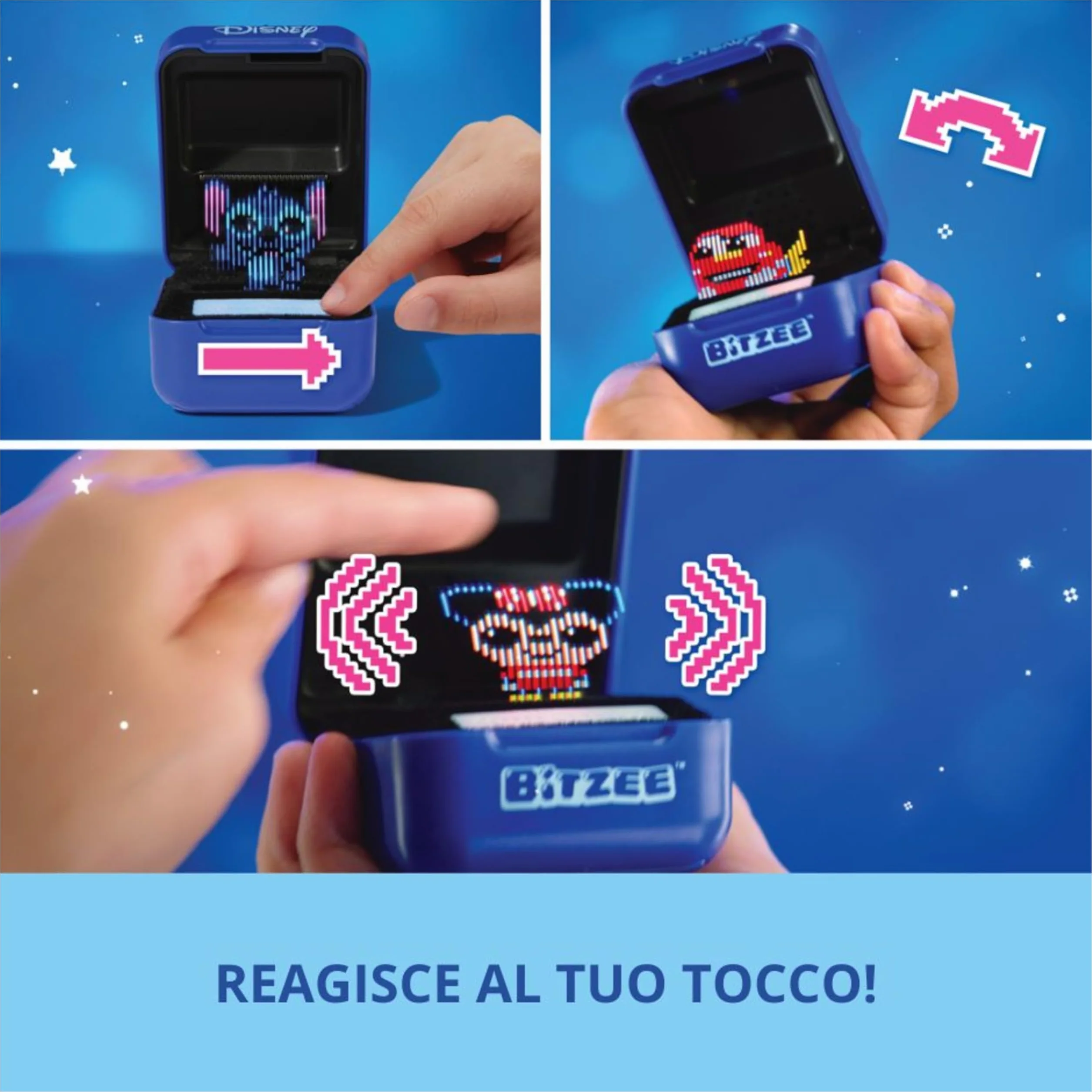 Bitzee Disney Versione Cucciolo Digitale Interattivo Animale Elettronico Virtuale 30 Personaggi Collezionabili Giochi Bambini 5+ Anni