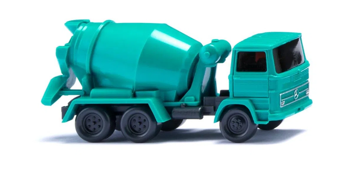 Wiking 094508 Track N Mercedes Benz betoniera blu acqua 1:160