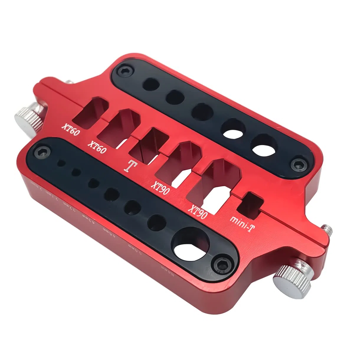Alluminio Saldatura Isolamento Stazione Jig RC Strumenti per XT60 XT90 Deans T Banana Connettore