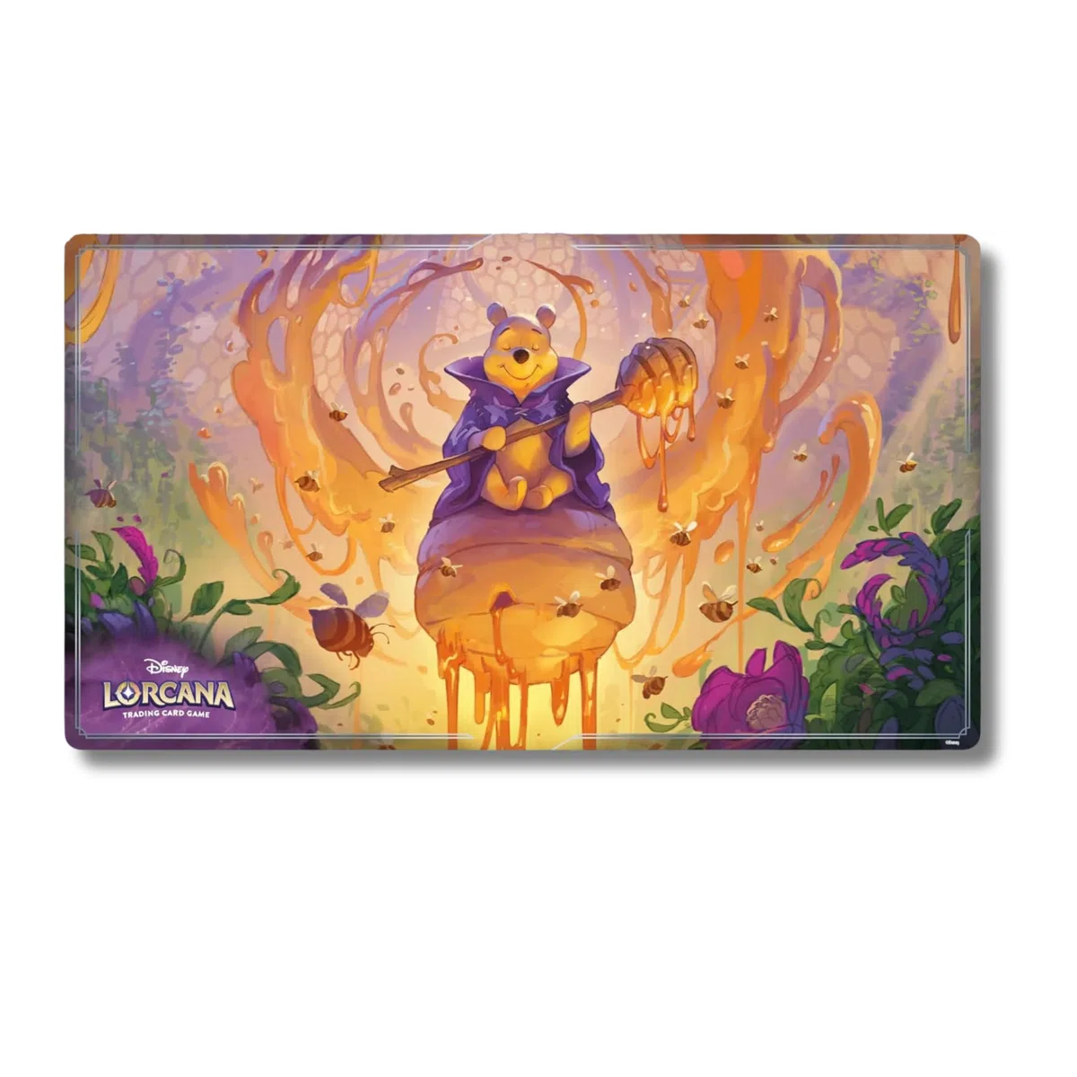 Ravensburger - Disney Lorcana TCG: Set 7 Winnie The Pooh | Tappetino Mtg Per Carte Con Dimensioni 61 X 34,3 Cm | Disney Lorcana Con Un Design Unico | Playmat Mtg Per Giochi Da Tavolo Di Qualità