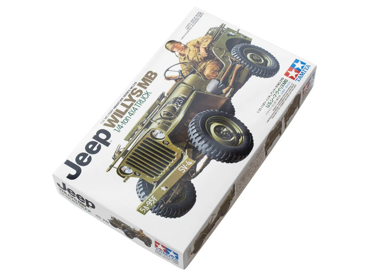 Tamiya 300035219 - Willys Jeep della seconda Guerra Mondiale MB 4 x 4 (1), 1:35