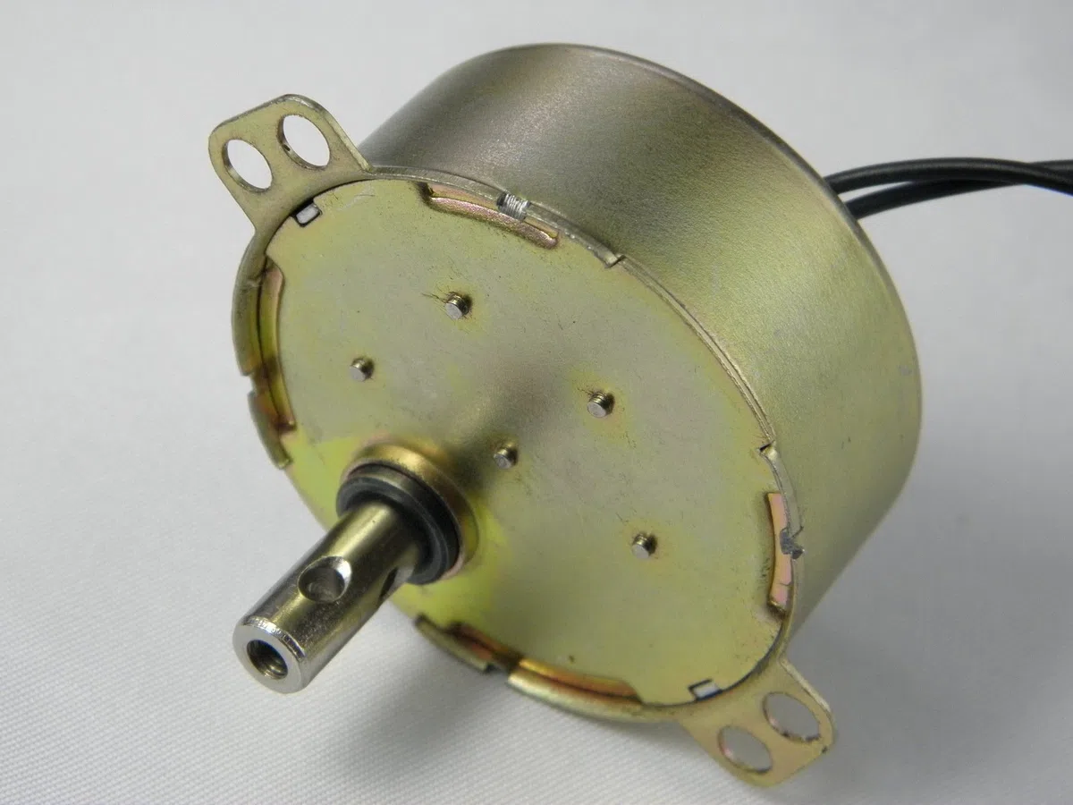 CHANCS Motore sincrono Geared TYC-50 12V AC 30-36RPM CW/CCW 4W Piccolo motore elettrico per Progetto scolastico Coppia 1kg.cm
