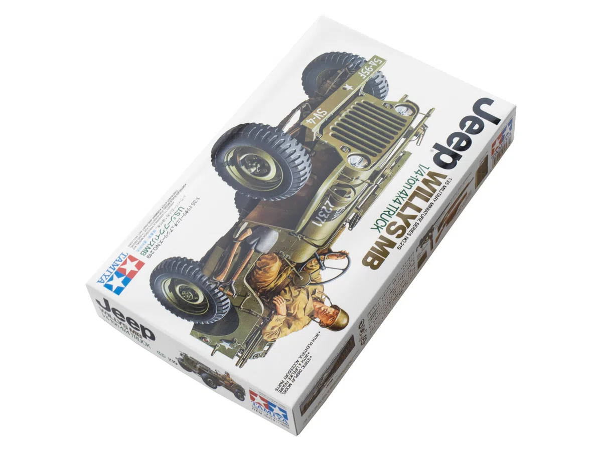 Tamiya 300035219 - Willys Jeep della seconda Guerra Mondiale MB 4 x 4 (1), 1:35