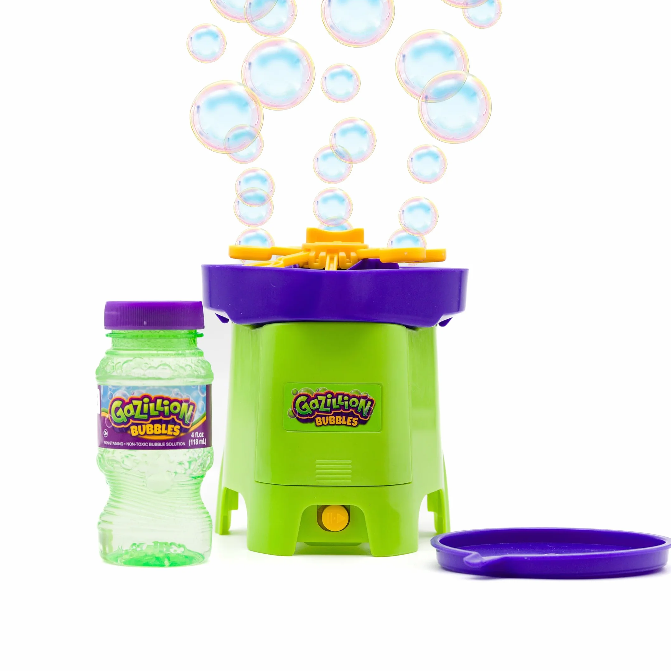 Gazillion Tiny Typhoon | Macchina per Bolle per Bambini | Giocattoli e Regali per Nidi, Compleanni e Giochi all'Aperto