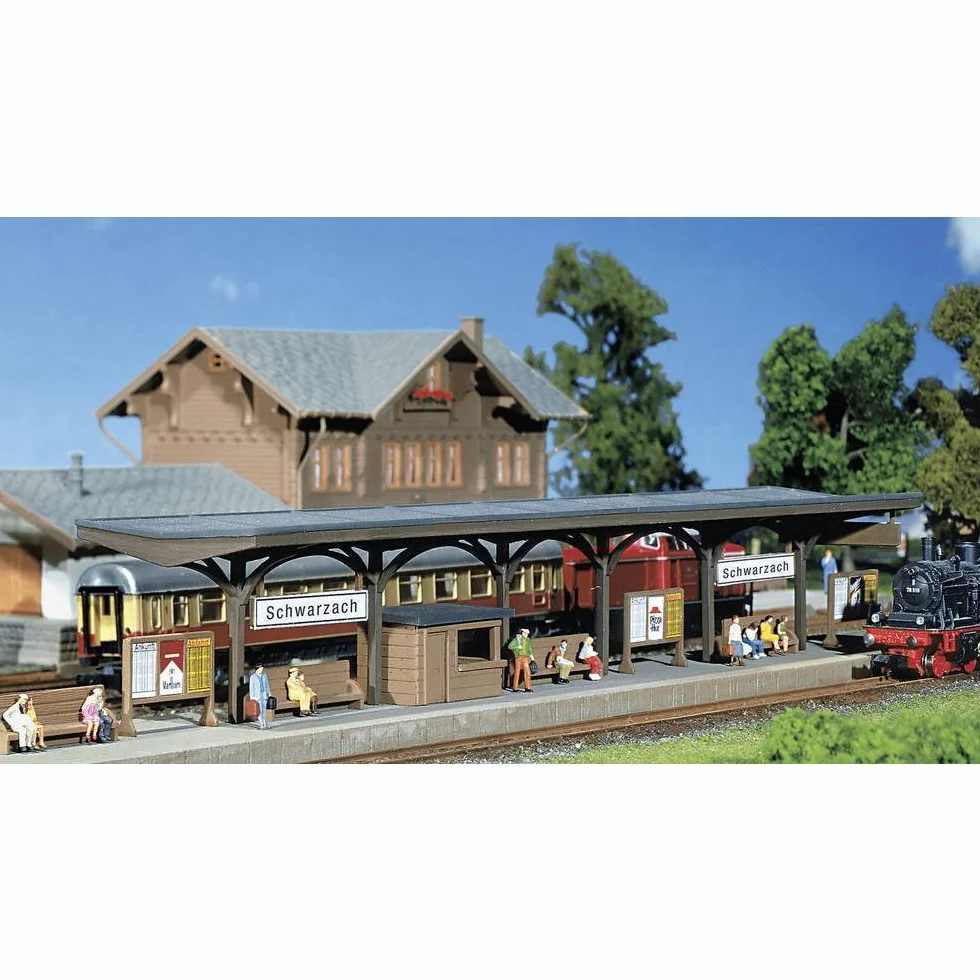 Faller 222124 - Modellismo ferroviario, Banchina della stazione