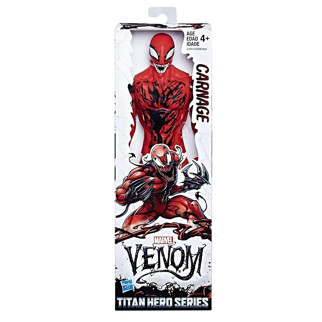Marvel, Venom, Titan Hero Series - Figurina Carnage, 30 cm