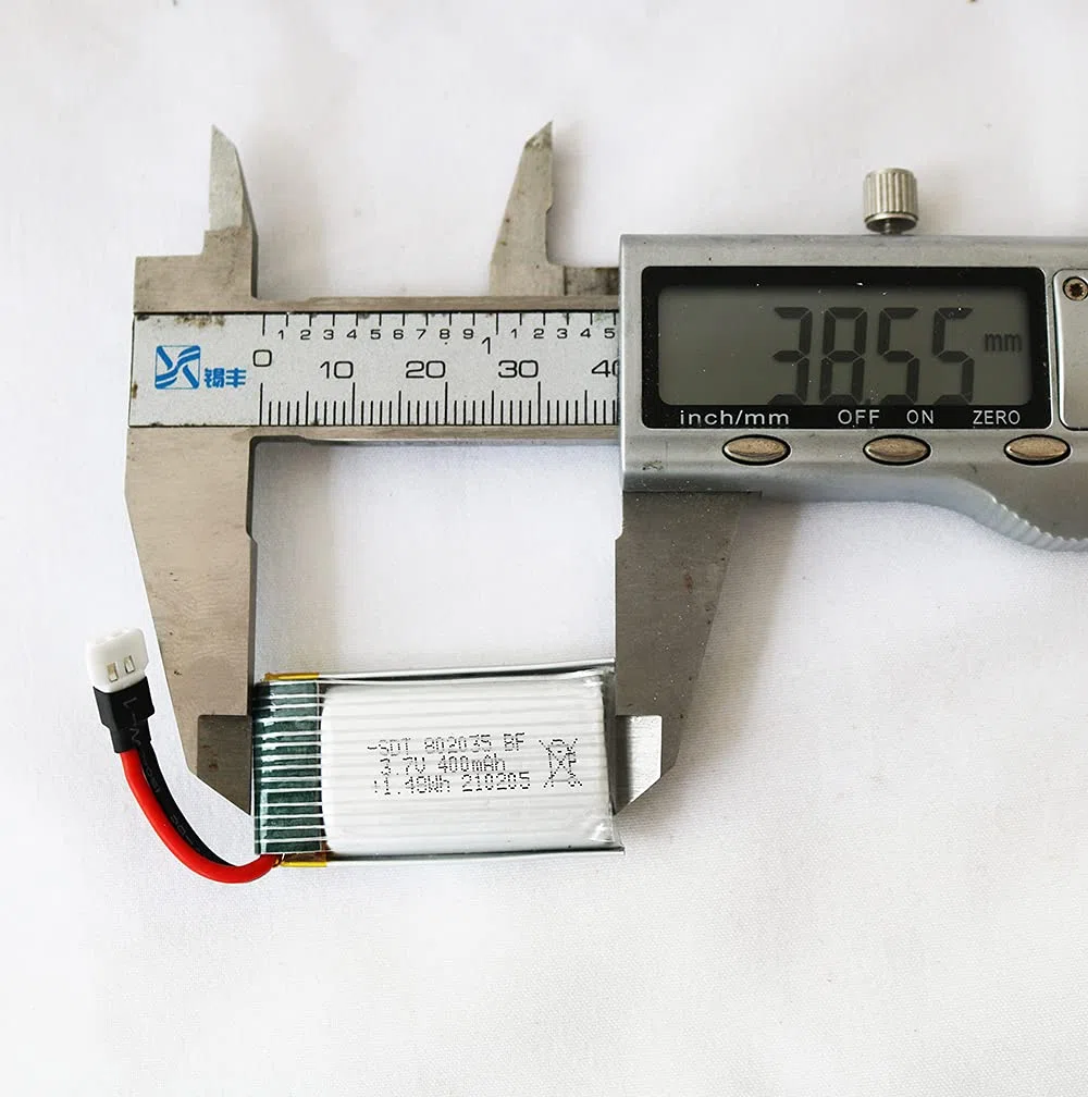 6PCS Batteria del drone Hubsan JJRC Lipo della batteria del drone 3.7V 400mah [prodotto importato parallelo]