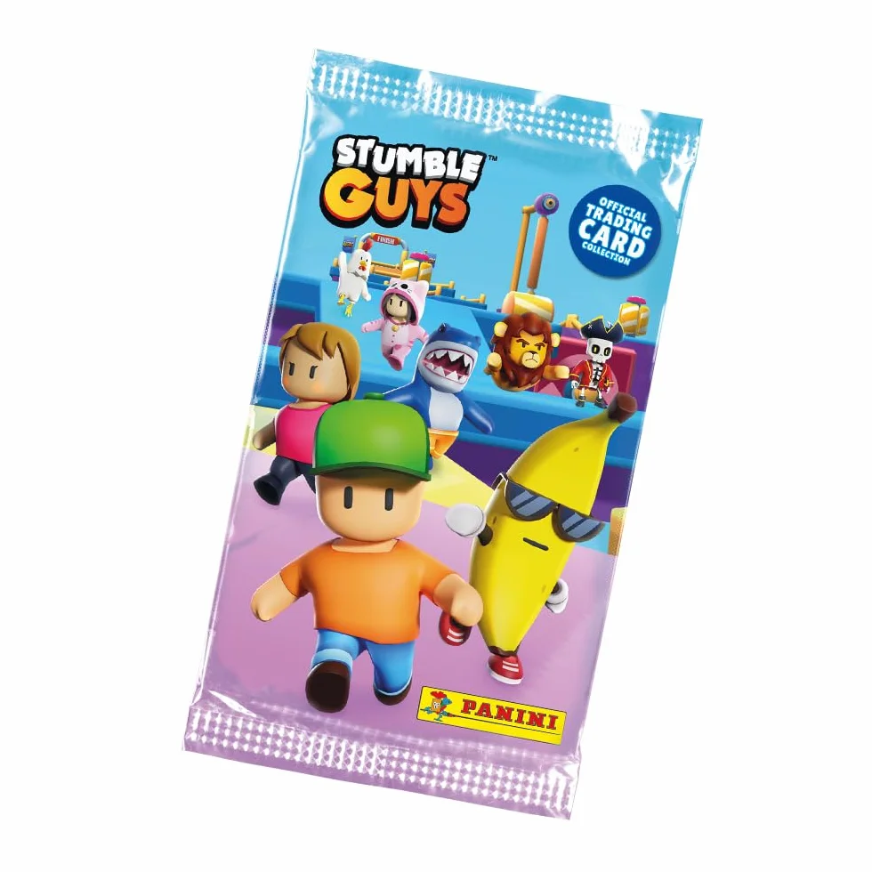 Panini Stumble Guys Trading Cards Starter Pack contenente 1 raccoglitore + 2 tasche + 1 carta edizione limitata, 004841SPAFGD