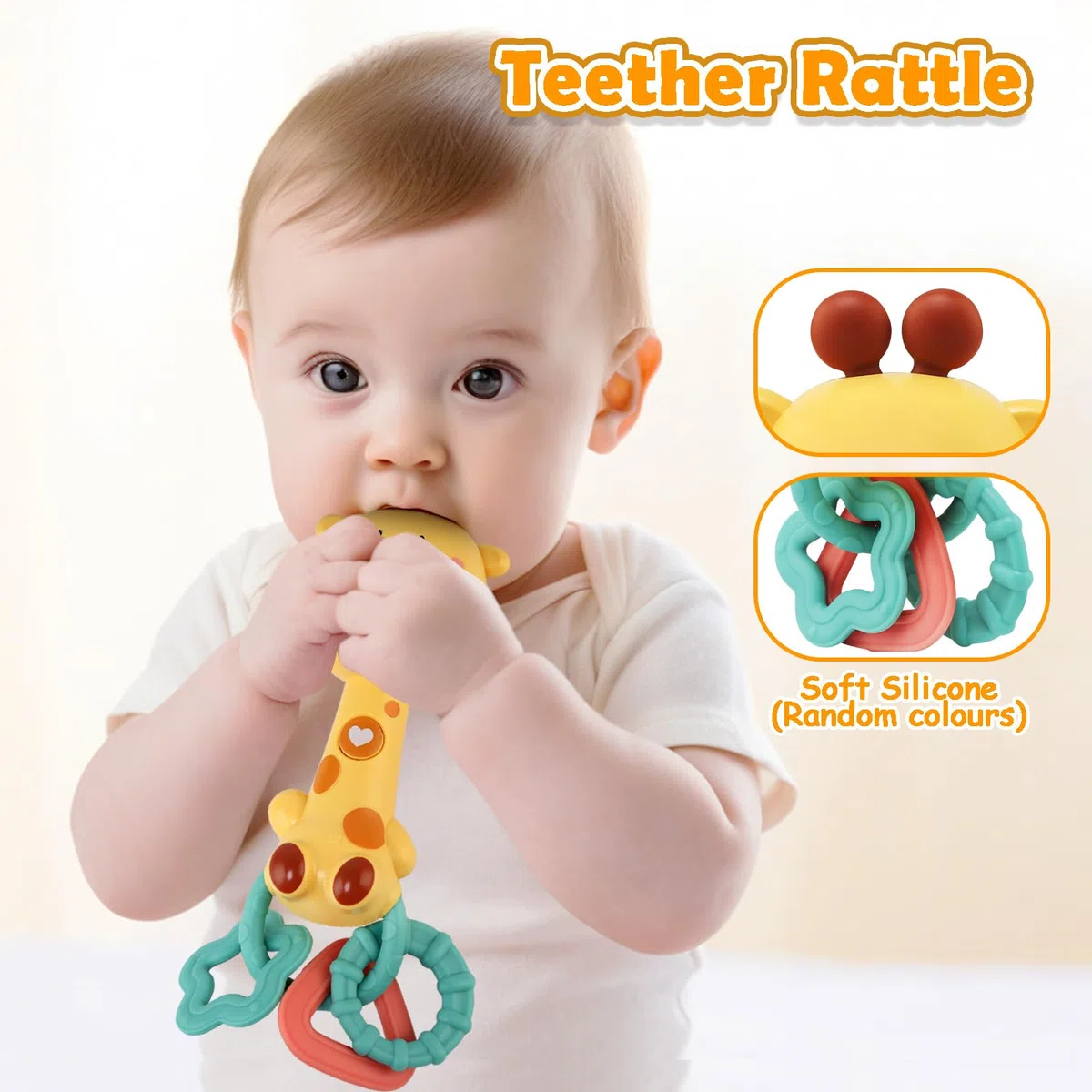 Ballery Giochi Sonaglio Neonato 6-9 Mesi, Giochi Musicali Bambini 1 Anno, Giochi Montessori Educativi, Giocattoli Sensoriali Musicali Bambinia Bambino Regalo