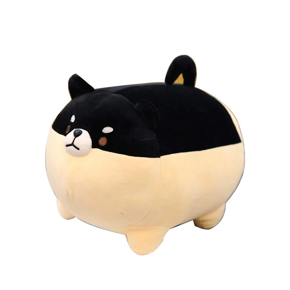 OUKEYI Shiba Inu - Giocattolo di peluche per cani, anime, corgi Kawaii, cuscino in peluche Shiba Inu, regalo per bambine e ragazzi (40,6 cm)