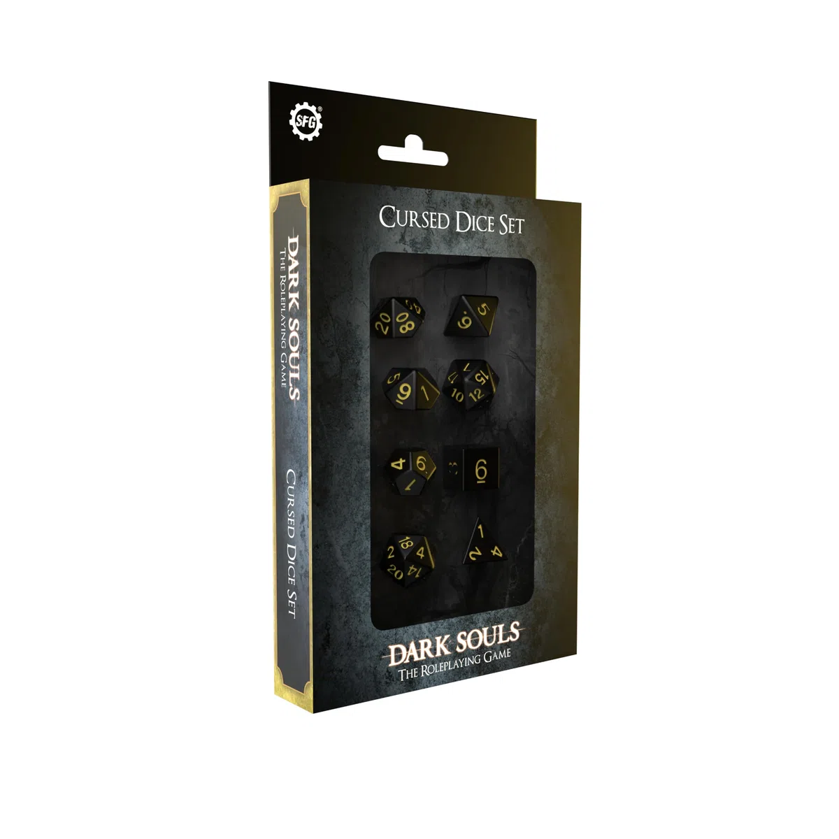 Steamforged Games | Dark Souls: The Roleplaying Game | RPG Cursed Dice Set | Ages 14+