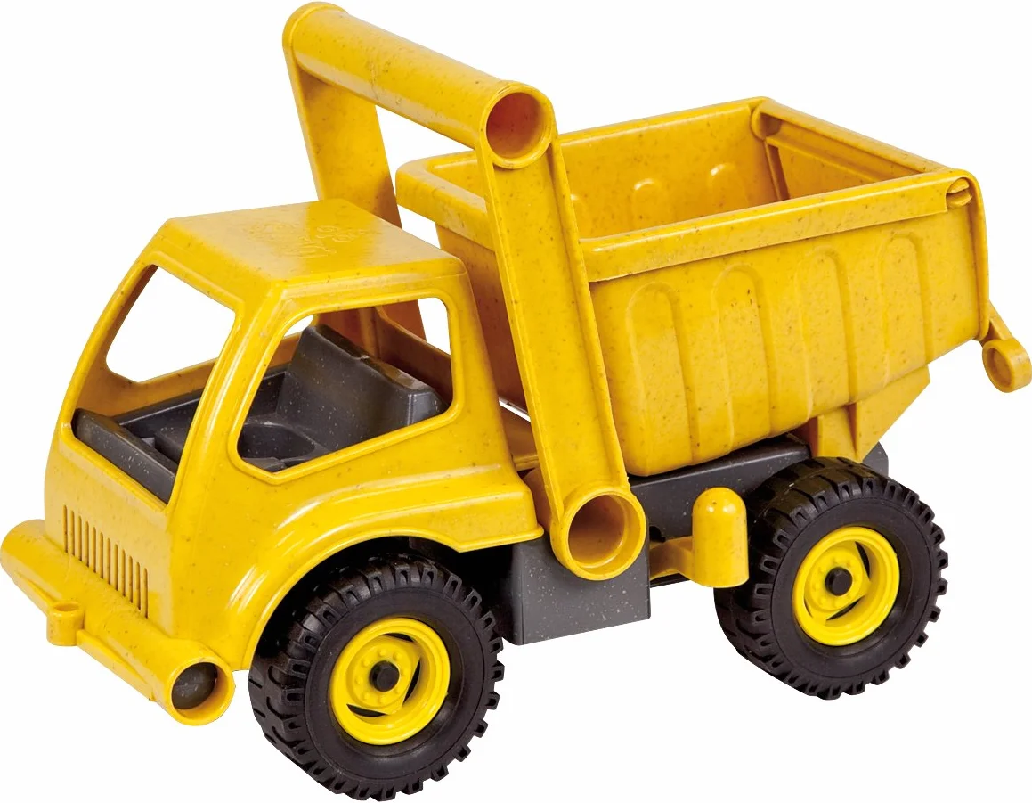 LENA - EcoActives Camion Ribaltabile per 2+ Anni Bambini, Giallo