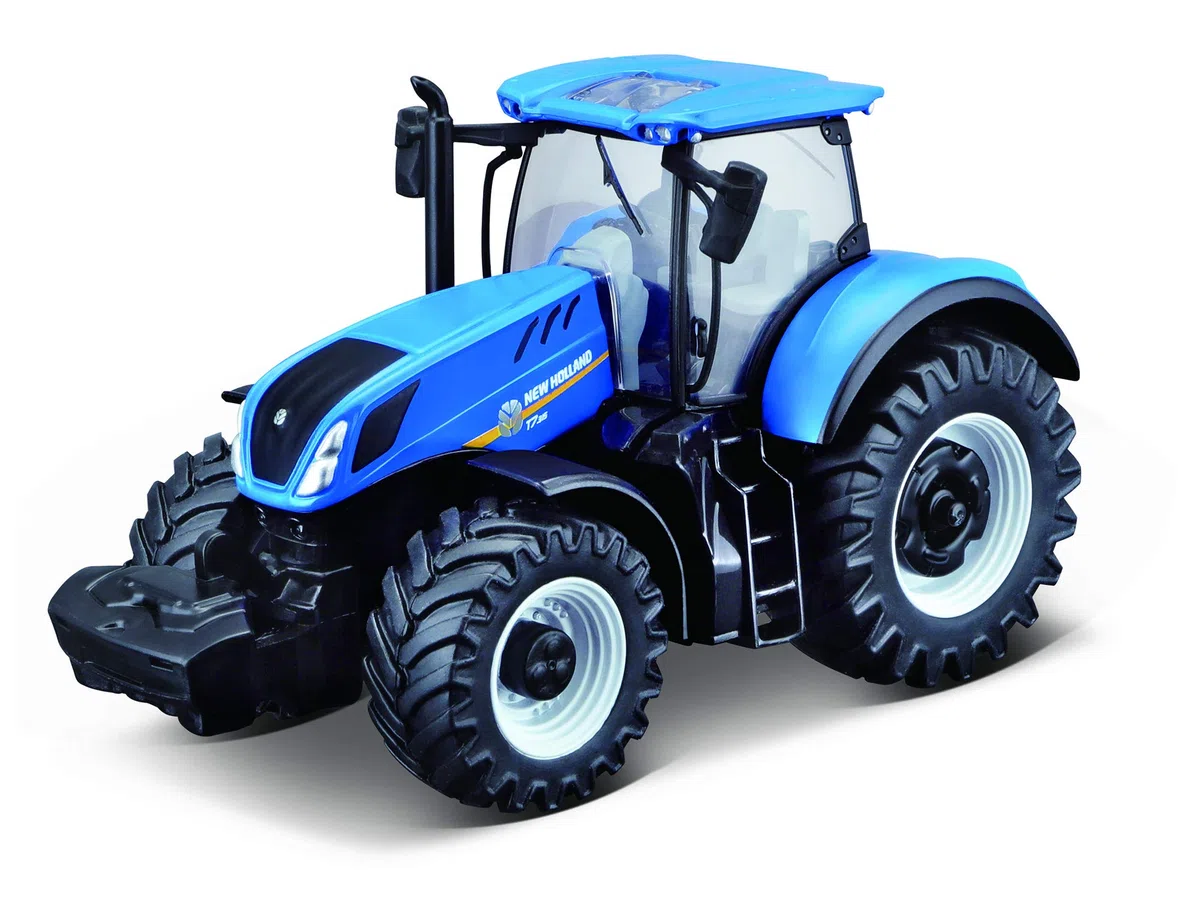 Bburago-1/43 Collezione Ferme-New Holland Auto, 31612, Verde