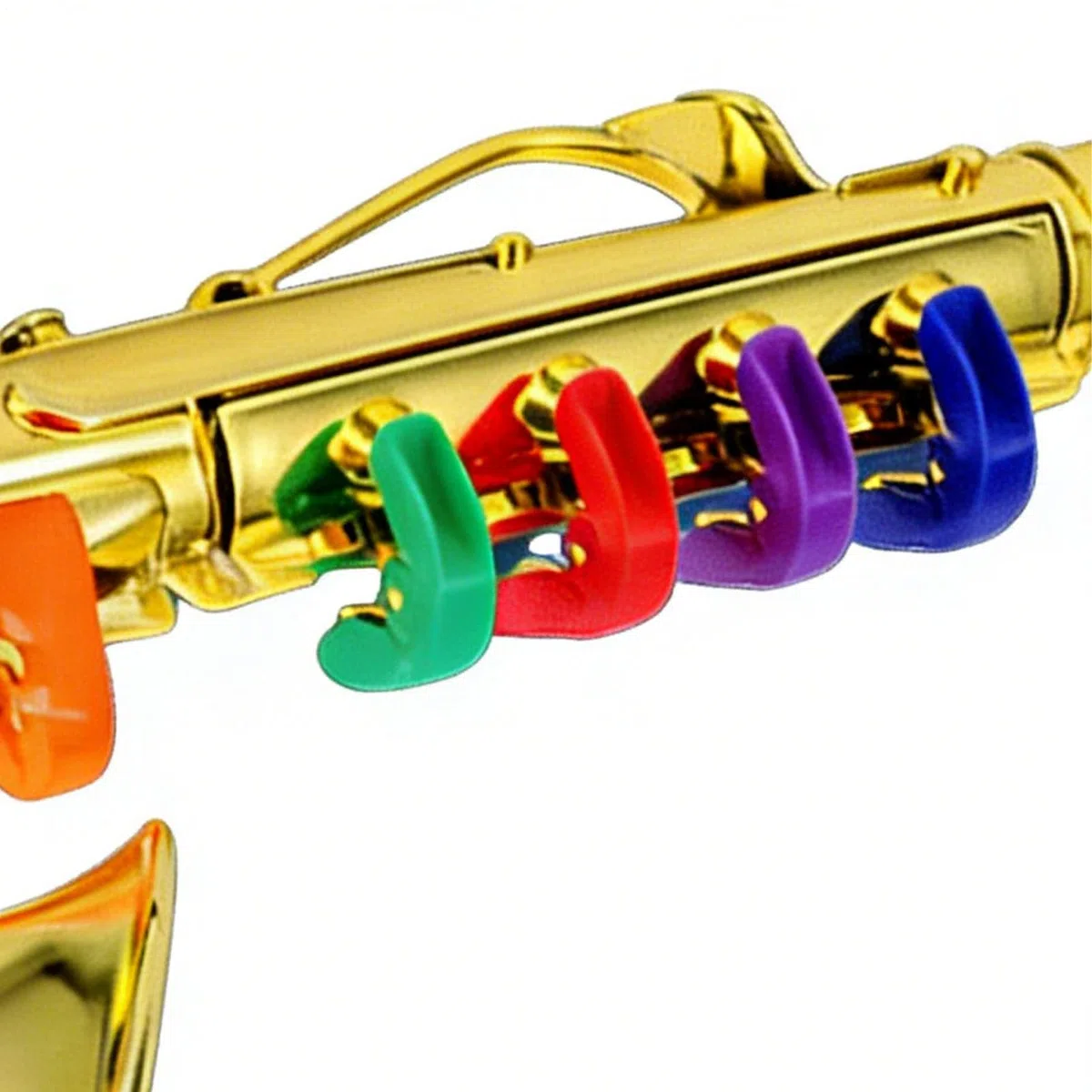 Sassofono Giocattolo | Strumento Musicale Per Bambini - Mini Sax Per Esercitarsi, Strumento Musicale Adatto Ai Bambini, Giocattolo Ritmico Durevole, Layout Dei Tasti Facile Da Usare