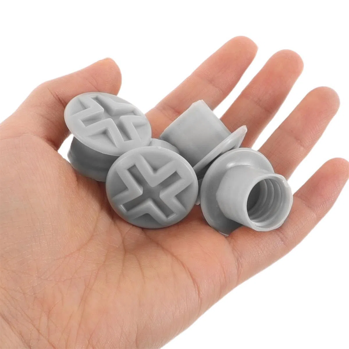 KESYOO Tappi a vite in plastica per scivolo per bambini, 12 pezzi, coperchio di fissaggio sicuro, meccanismo anti-allentamento, compatibile maggior parte degli scivoli per accessori di ricambio