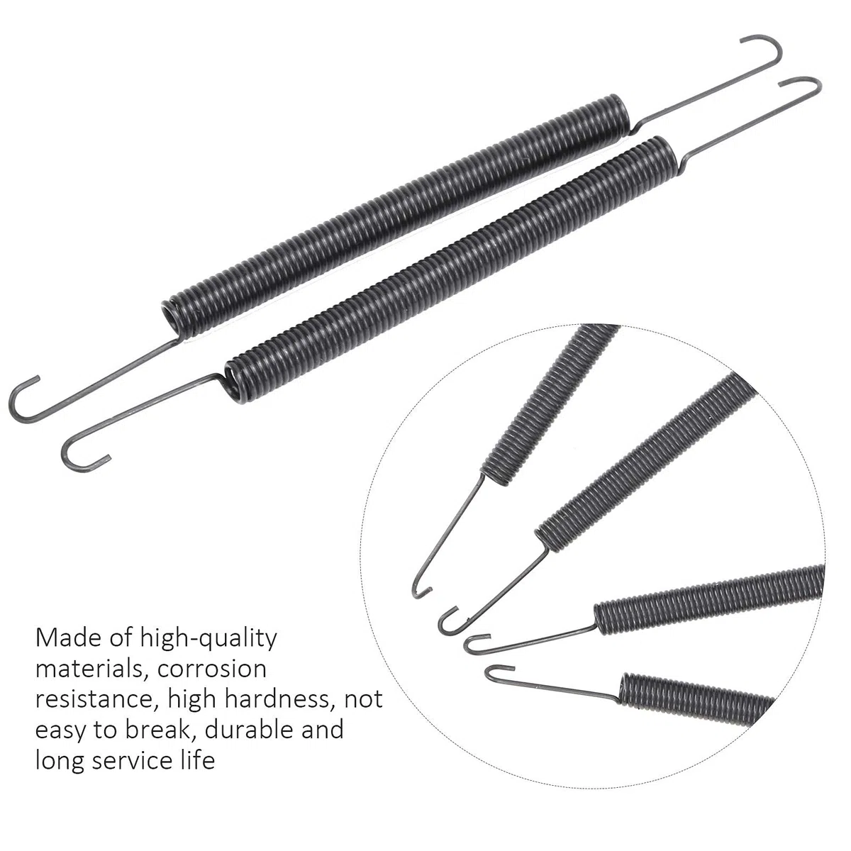 Molla per Tubo di Scarico RC, Resistenza alla Corrosione, 4 Pezzi Set, Accessori RC, RC Muffler Spring Set for Competizioni RC, Hobby, e Tutti i Modelli di RC Muffler