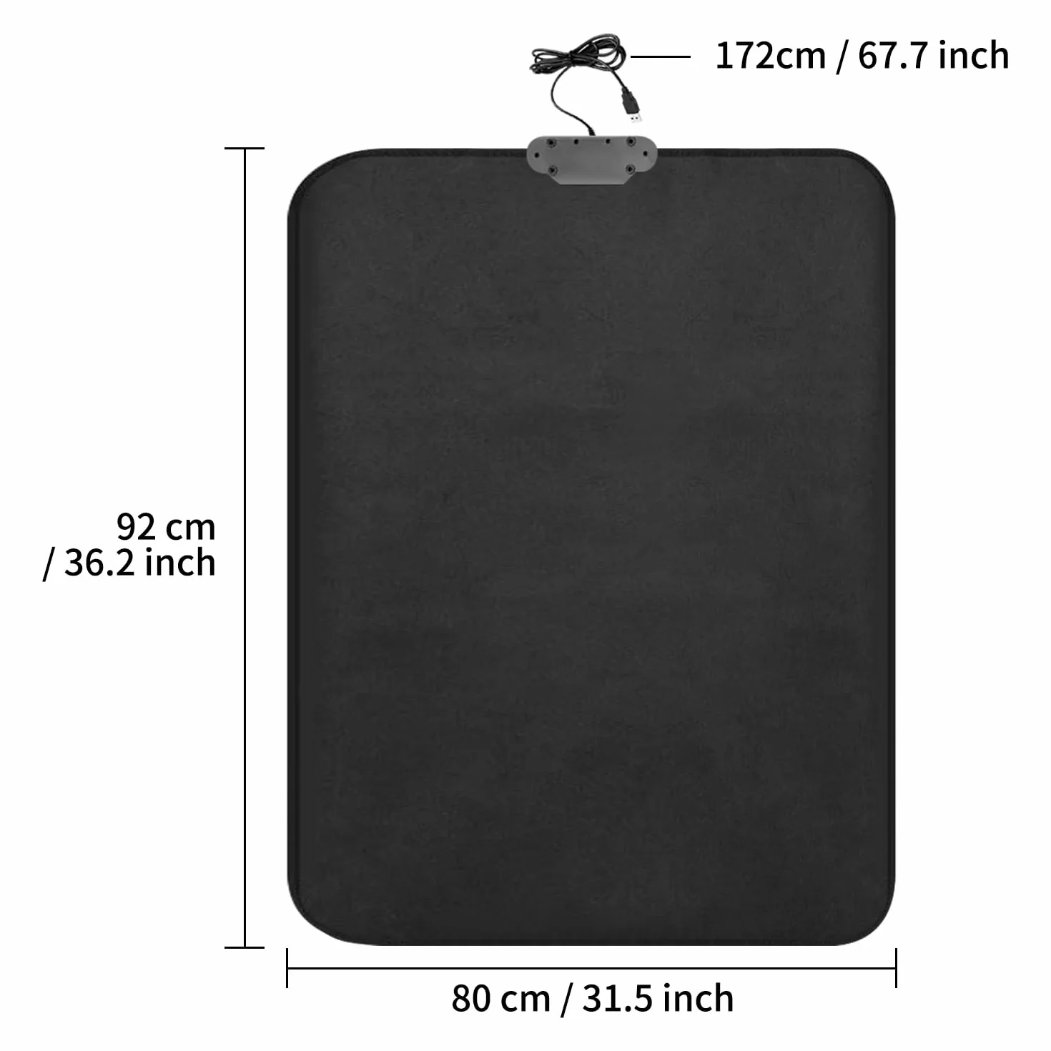 OSTENT USB Antiscivolo StepMania Passo di Danza Tappetino da Ballo Coperta per PC Laptop Ritmo Videogioco per Windows