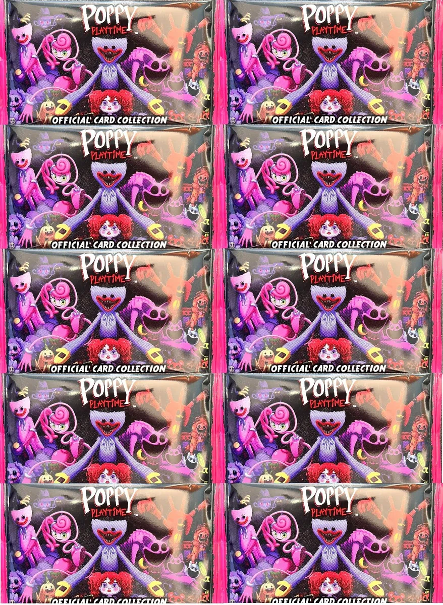 10 BUSTINE DI CARDS POPPY PLAYTIME