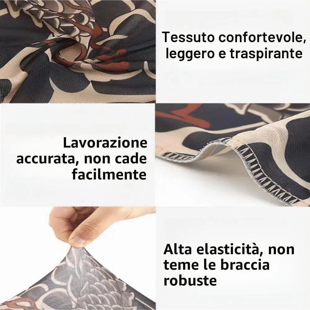 12 Pezzi Tatuaggi Maniche Copertura Arte Braccio Finto Tatuaggio Maniche Copertura Per Uomini Donne Nylon Manica Braccio Calze Elastiche Biker Sleevelet Halloween Tatuaggio Hip Hop Sun Block