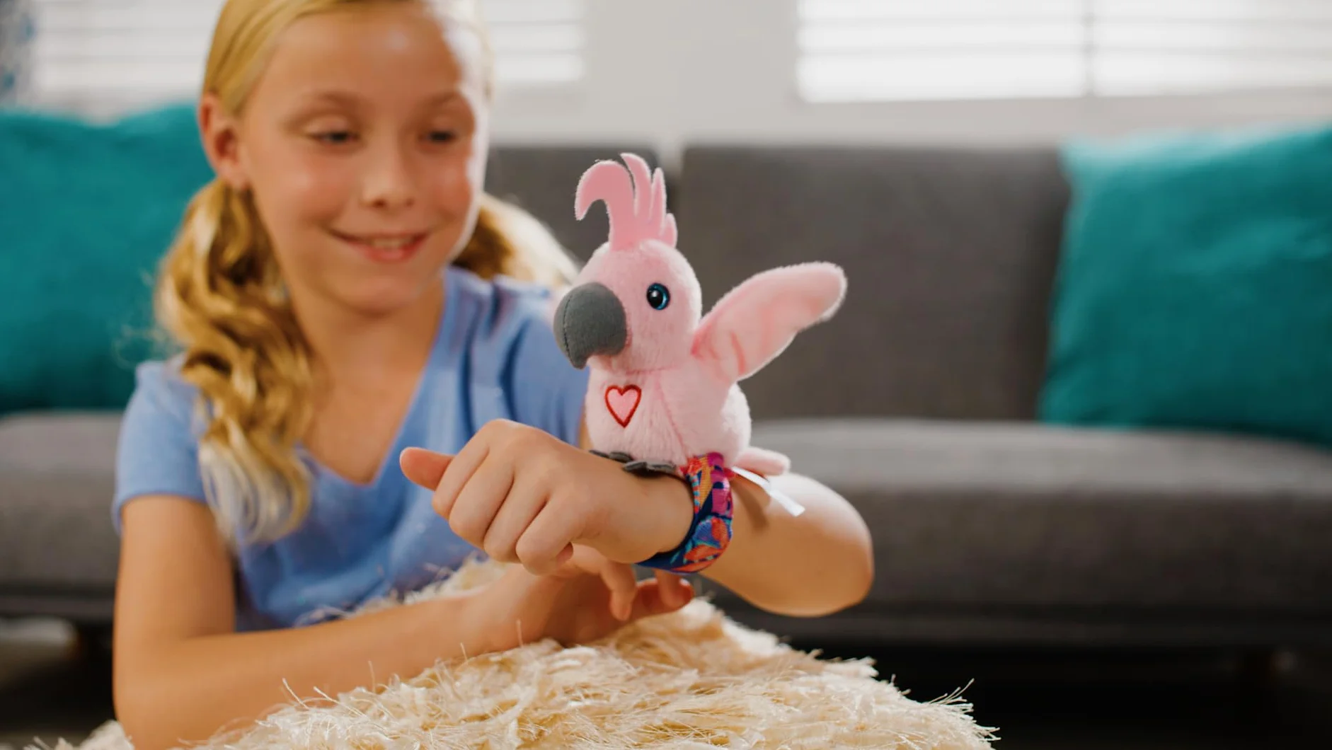 Uccello Peluche Interattivo Ricaricabile con Musica e Suoni per Bambini 18+ Mesi
