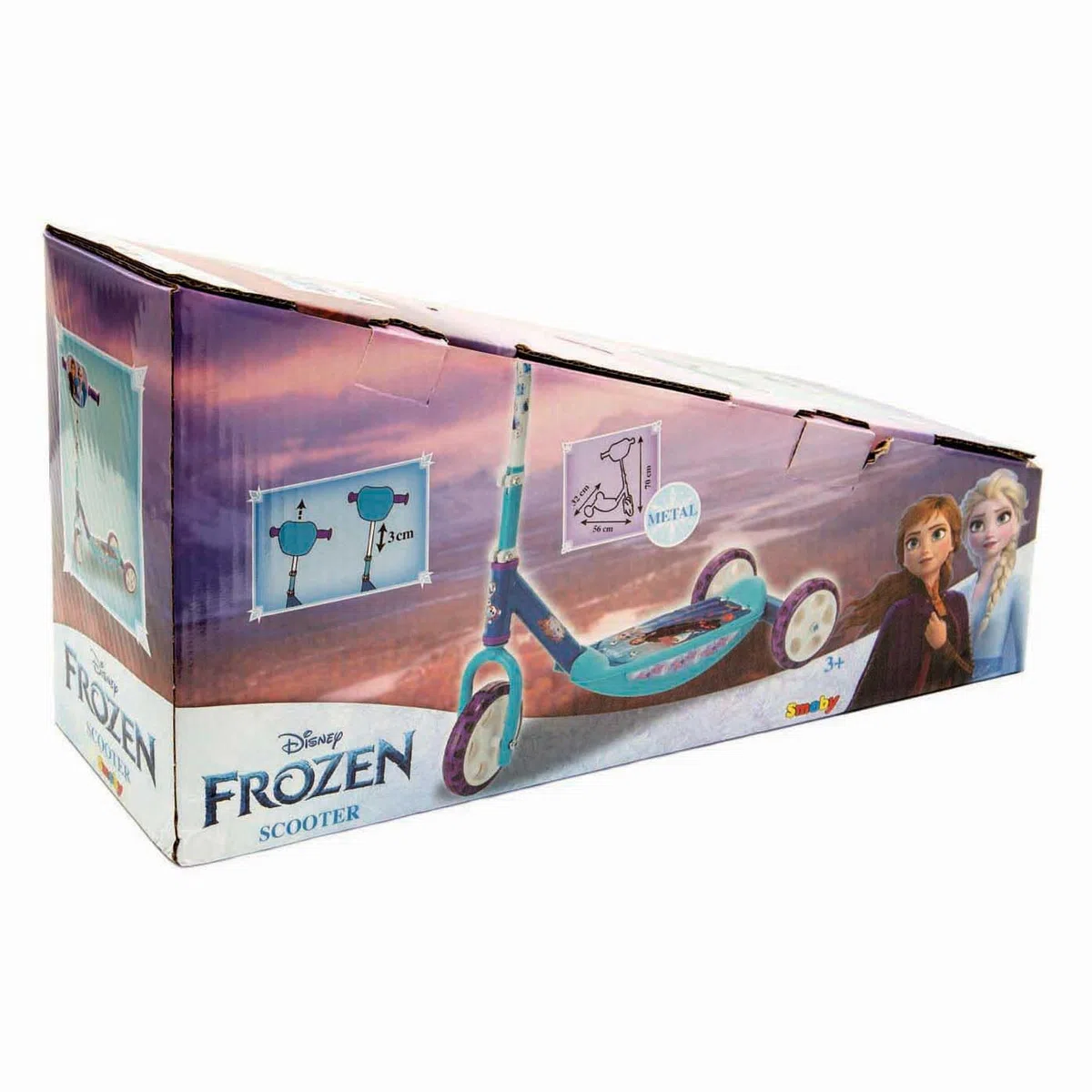 Smoby Frozen - Monopattino Tre Ruote