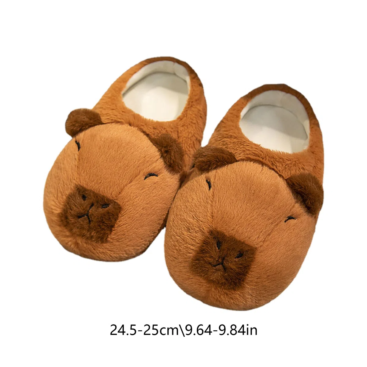 Pantofole Capibara, Pantofola Di Peluche Da Camera Per Bambina, Pantofole Invernali Da Casa Per Interni Ed Esterni