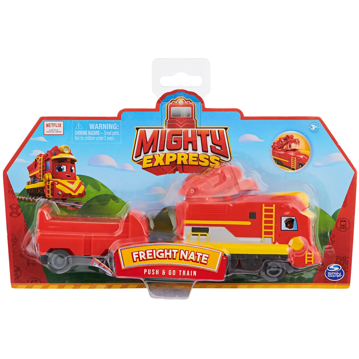 Mighty Express trenino Nate, giocattoli per bambini 3+