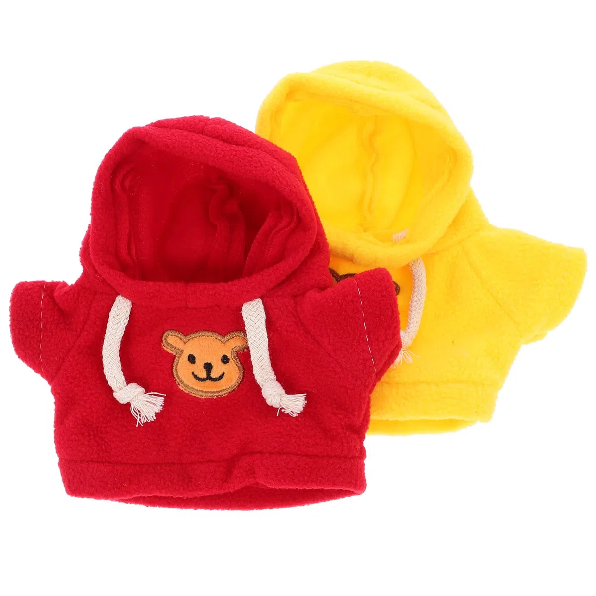 Vestiti Per Bambole e Orsacchiotti 30 Cm, Set 2 Pezzi Di Felpe Cappuccio Morbido, Abbigliamento Decorativo Riutilizzabile Per Bambole e Peluche, Adatto Per Giochi e Collezioni