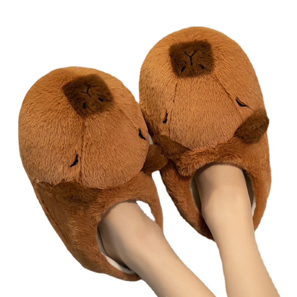 Pantofole Capibara, Pantofola Di Peluche Da Camera Per Bambina, Pantofole Invernali Da Casa Per Interni Ed Esterni