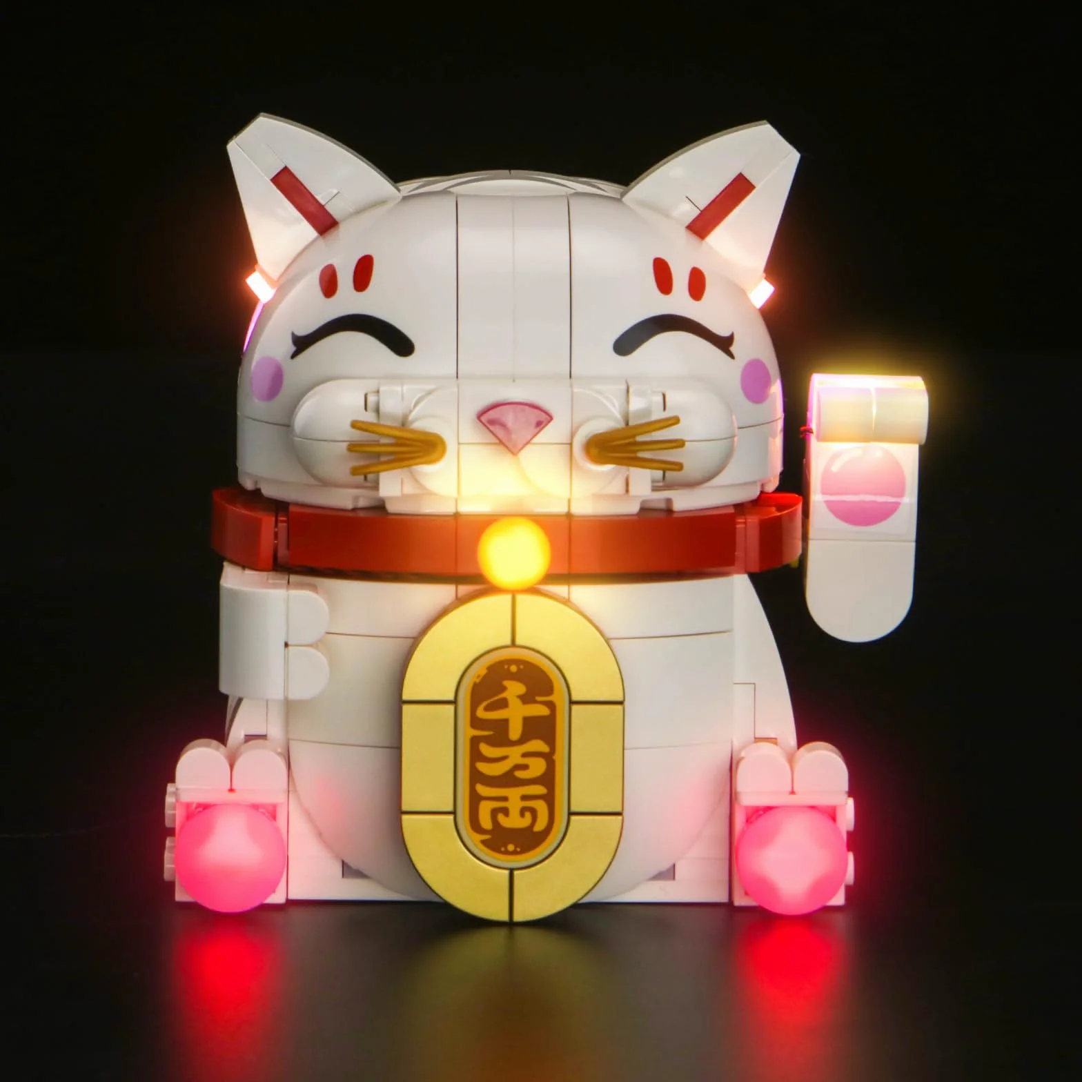 Kit di illuminazione LED compatibile con Lego 40813 Lucky Cat (senza modello), kit di illuminazione decorativa compatibile con Lego Lucky Cat