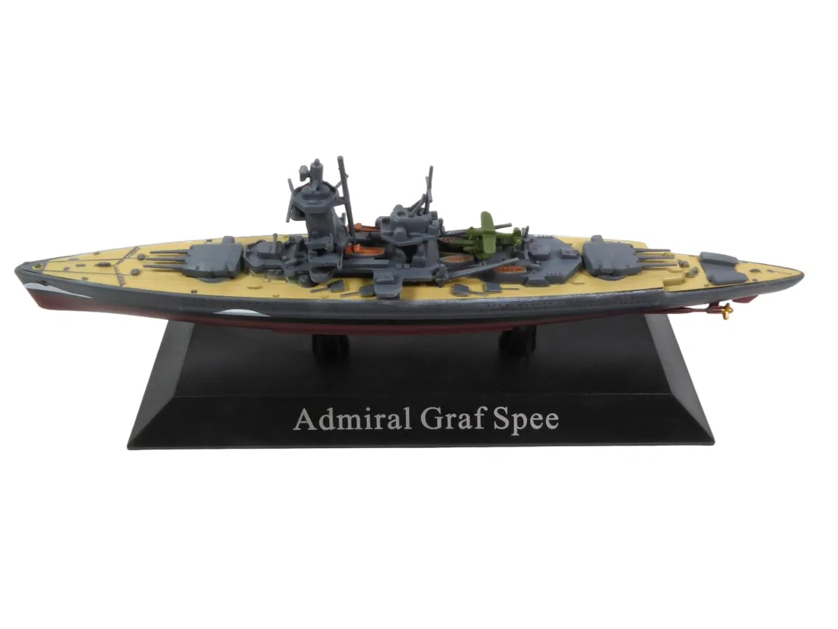 OPO 10 - Lotto di 2 Navi da Guerra 1/1250: Admiral GRAF Spee + Konigsberg / WSL50 / WS3+15