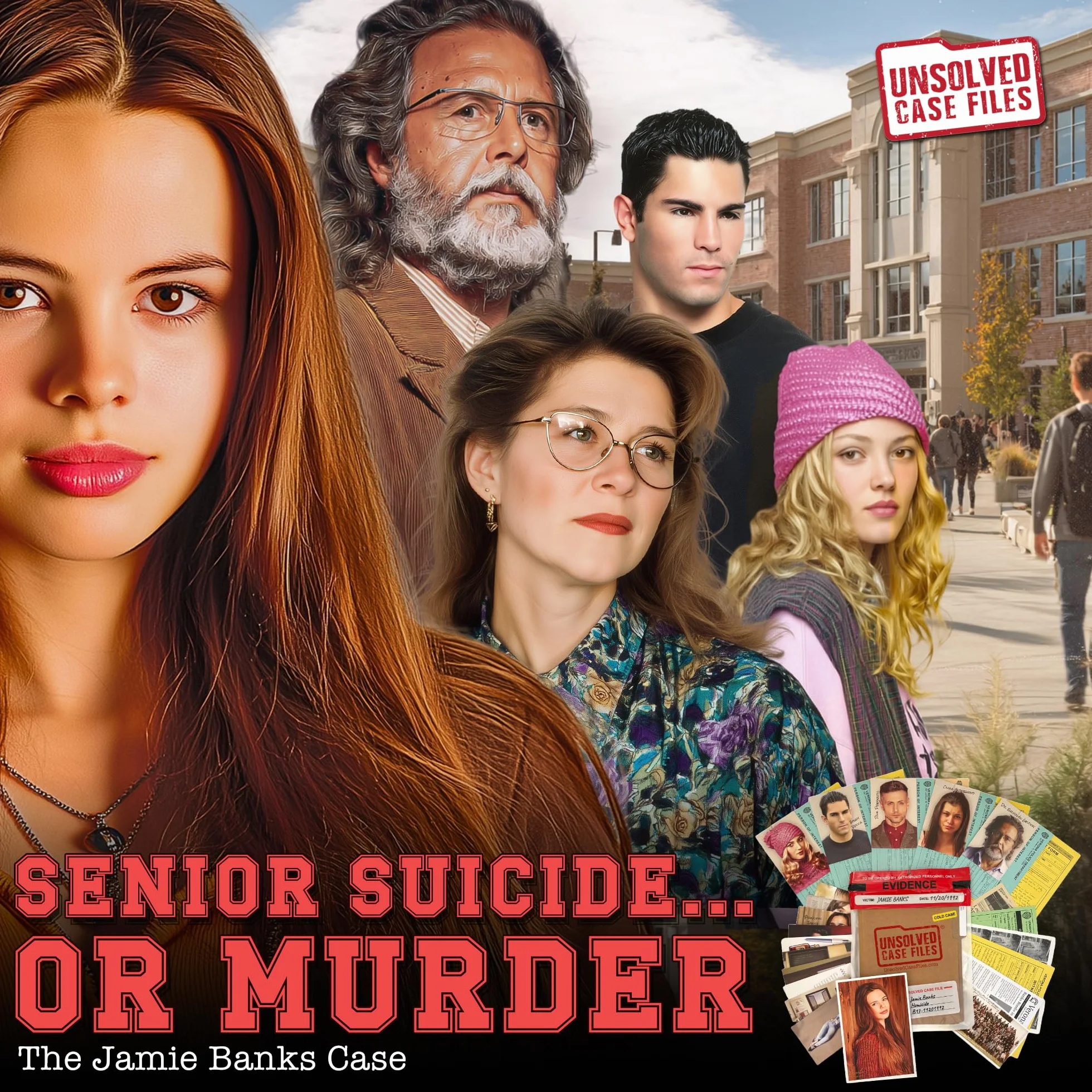 Unsolved Case Files | Banks, Jamie - Cold Case Murder Mystery Game | Riesci a risolvere il crimine?