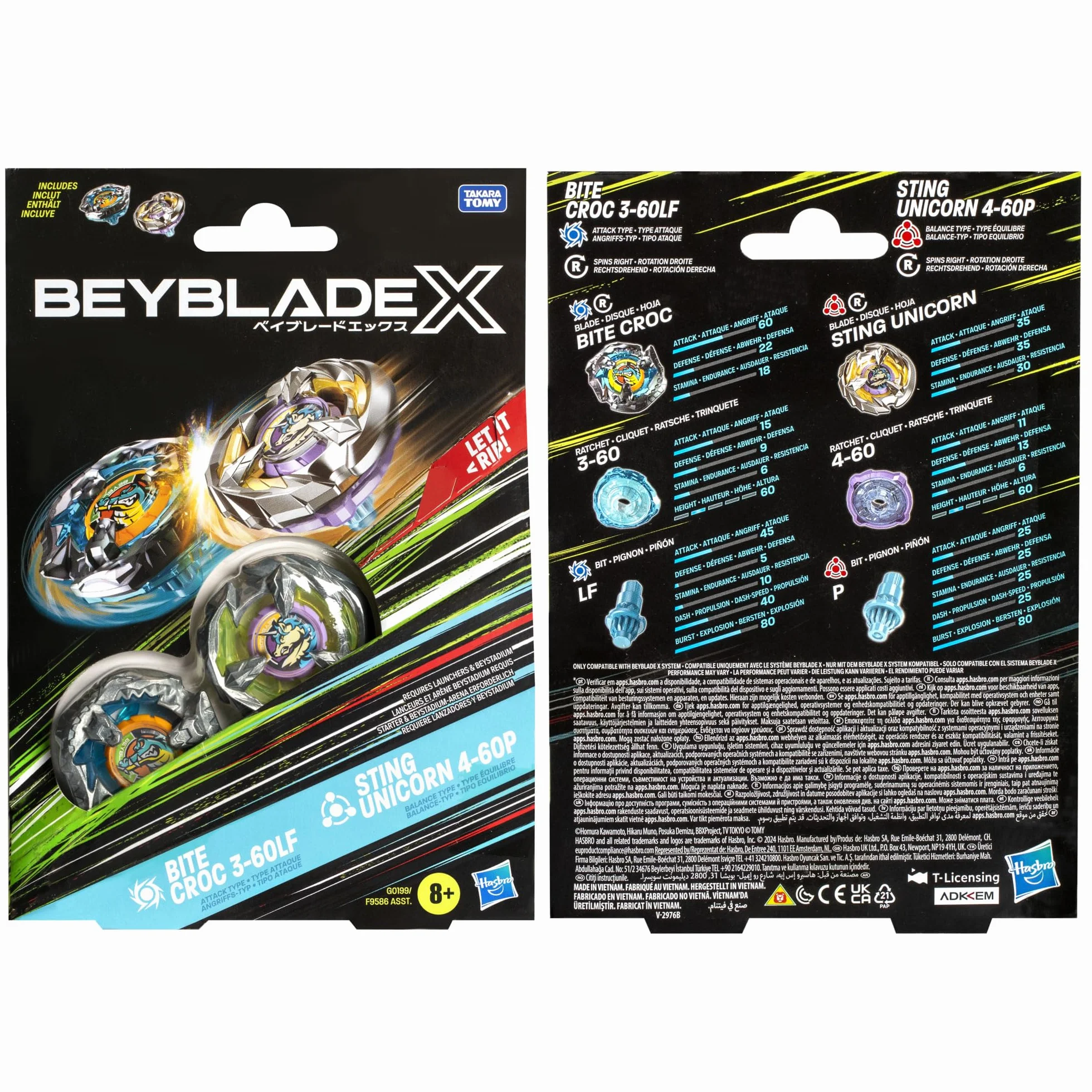 BEYBLADE BBX BITE CROC STING UNI