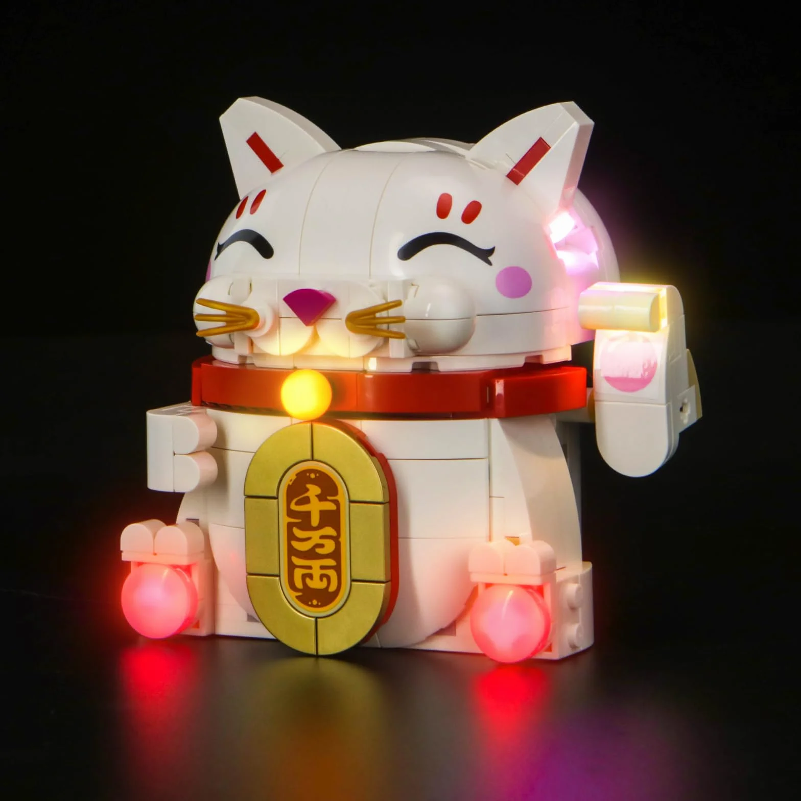 Kit di illuminazione LED compatibile con Lego 40813 Lucky Cat (senza modello), kit di illuminazione decorativa compatibile con Lego Lucky Cat