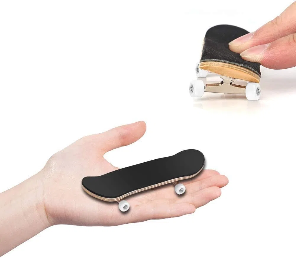 Mini Skateboard Da Dita, Finger Skateboard Giocattolo Legno Di Acero Mini Skate Fingerskate per Giocare o Come Decorazione