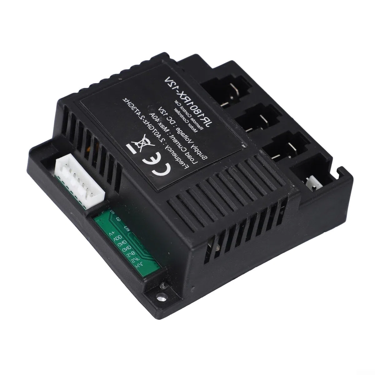 JR1801RX 12V ricevitore per bambini veicolo elettrico con telecomando 2.4G, connettore a 7 pin, compatibile con scatola di controllo Welye per auto giocattolo telecomandate e veicoli (JR1801RX 12V