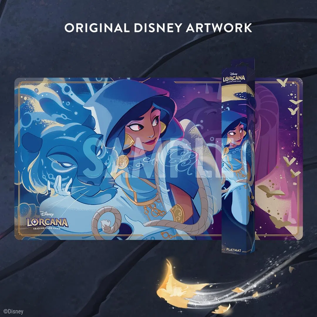 Ravensburger - Disney Lorcana TCG: Set 10 Whispers In The Well | Tappetino Mtg Per Carte Con Dimensioni 61 X 34,3 Cm | Disney Lorcana Con Un Design Unico | Playmat Mtg Per Giochi Da Tavolo Di Qualità