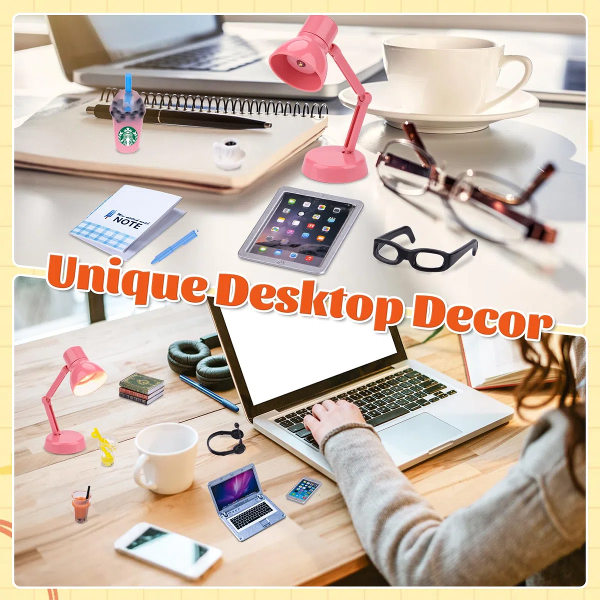 15 Accessori Per L'Apprendimento Della Casa Delle Bambole In Miniatura, Scala 1:12, In Miniatura, Simulazione, Computer Portatile, Tablet, Telefono, Lampada, Libro, Occhiali, Cuffie Da Caffè (A)