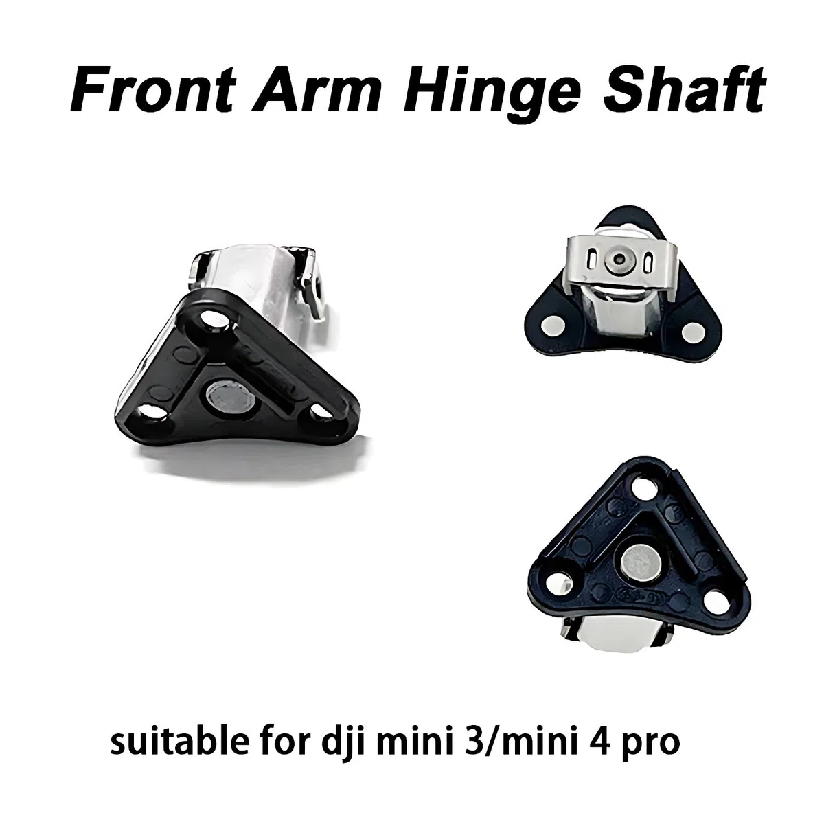 Sostituzione dell'albero del braccio anteriore compatibile con Dji Mini 4 Pro/Mini 3, accessori per l'asse del braccio del drone, parti di ricambio per le cerniere del braccio anteriore