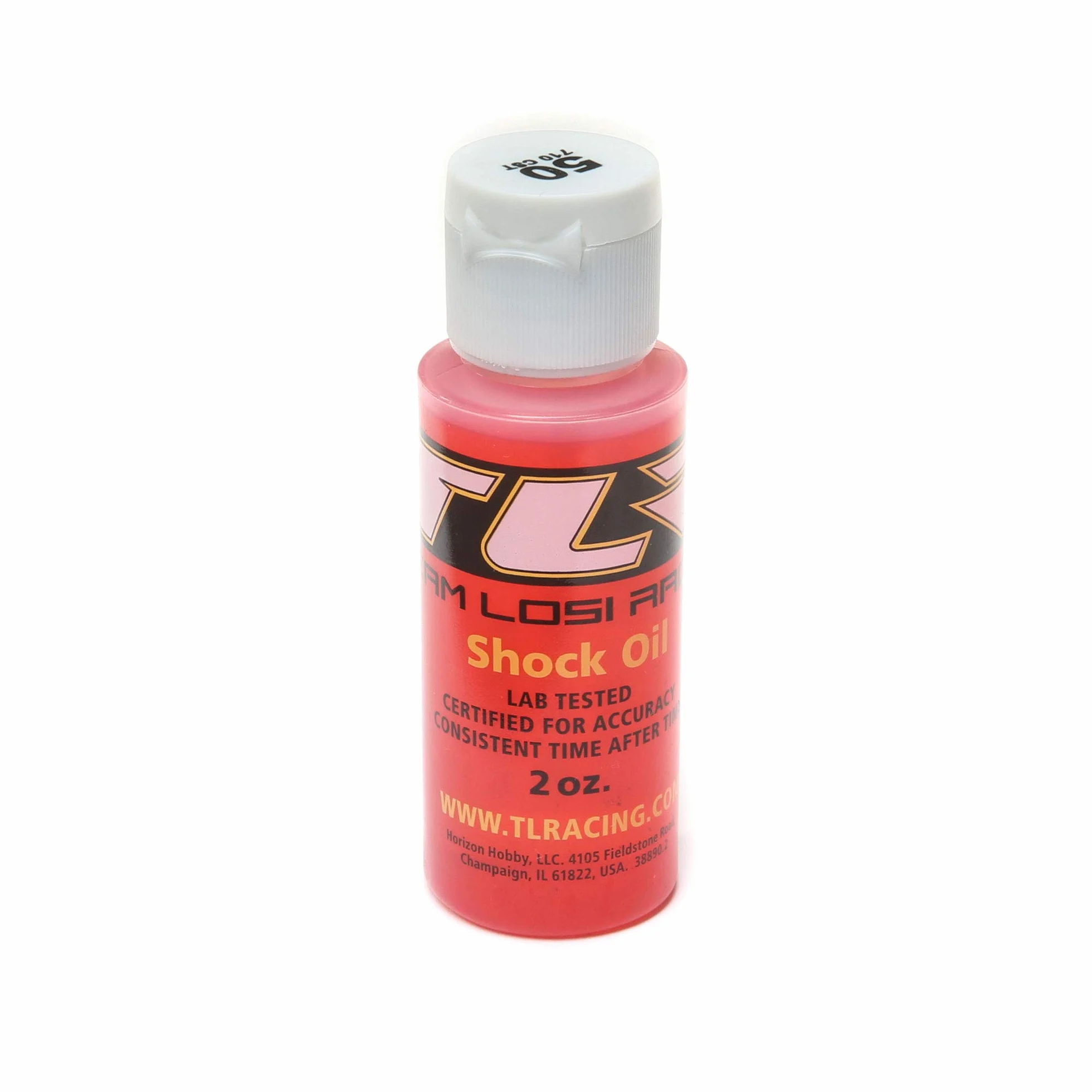 Team Losi Racing Silicone Shock Oil, 50WT, 710CST, 2oz