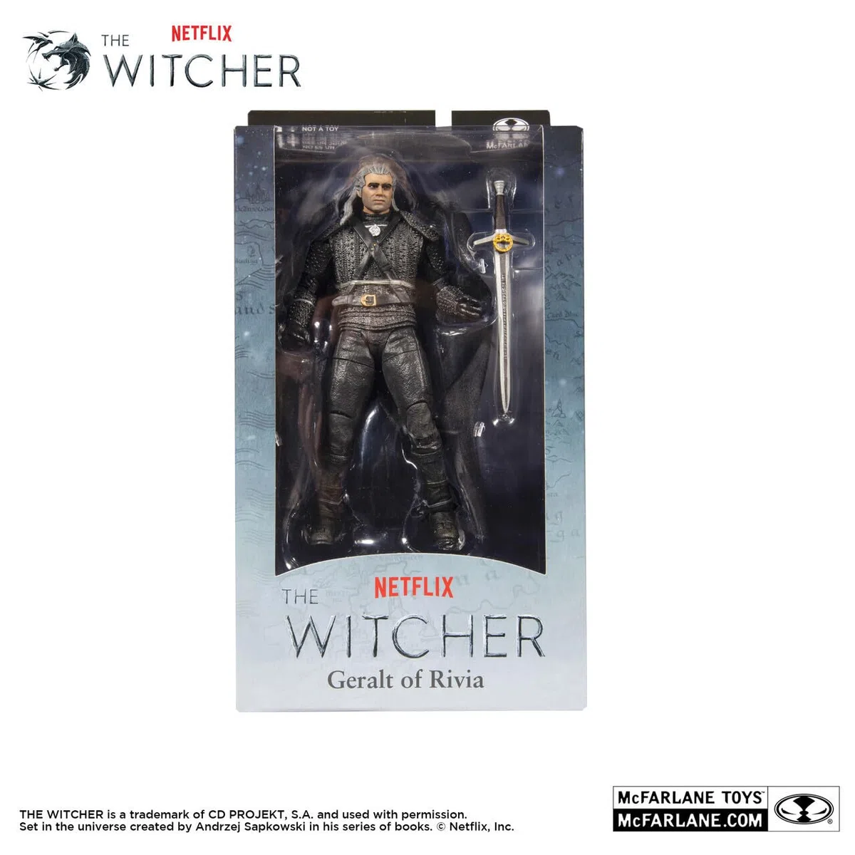 FIGURA MCFARLANE TOYS THE WITCHER GERALT DE RIVIA