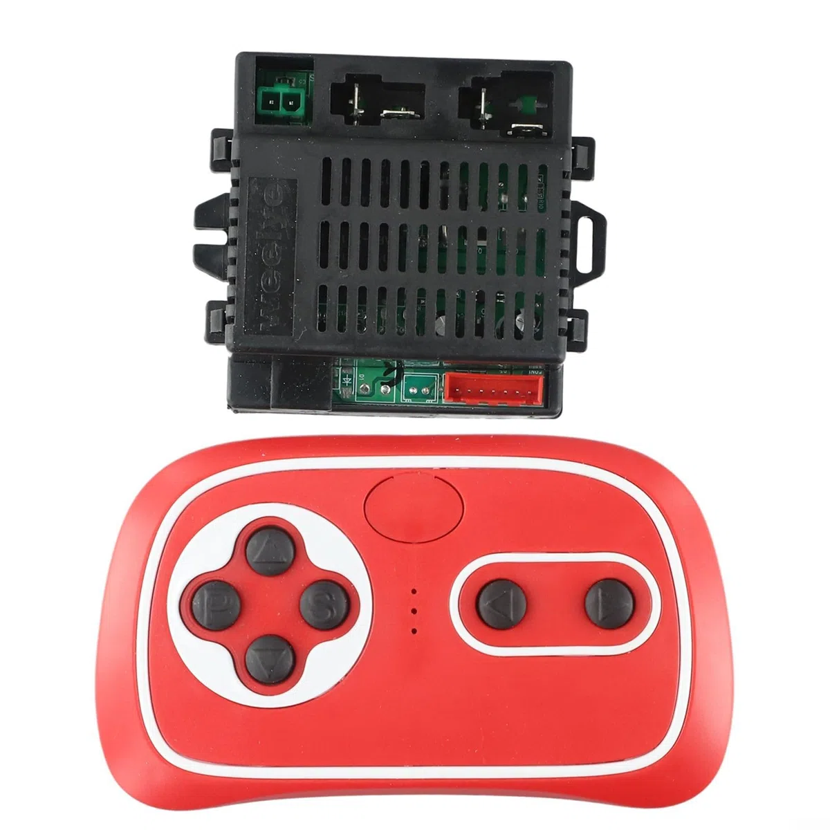 Gdfnmogo Kit trasmettitore telecomando e ricevitore, scatola di controllo di alta qualità, trasmettitore a denti blu 2,4 G, compatibile con TX10 TX20 Control (TX20 e RX57 12V)