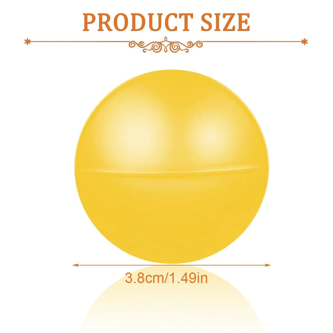 20 Pezzi Palline della Lotteria Palline della Lotteria Palline Bingo Palline Vuote in Plastica, attività Lotteria Lotteria Pallina per Distributore Palline, Ruota della Fortuna