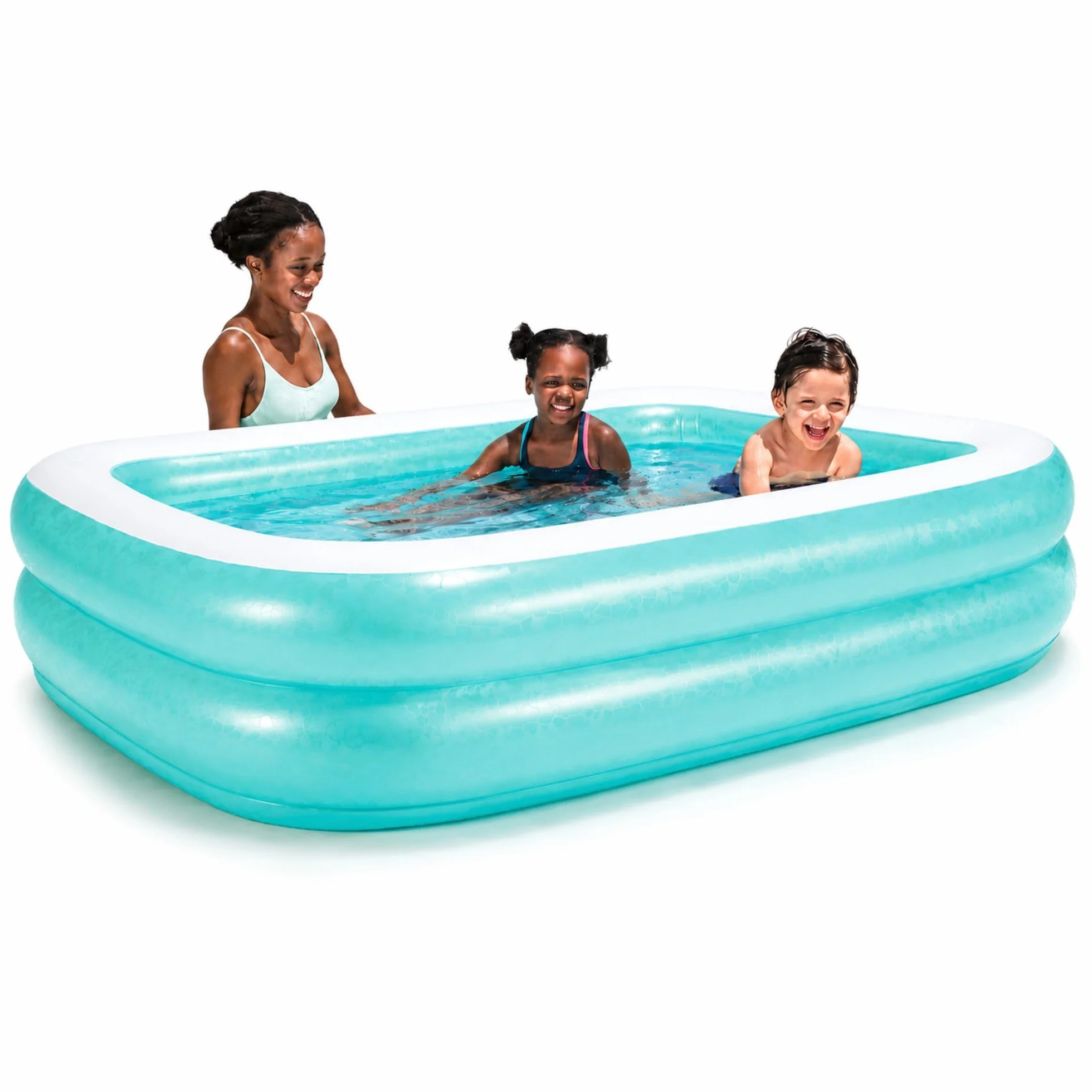 Bestway 54005-2 Piscina rettangolare per bambini Acquamarina da 2 metri