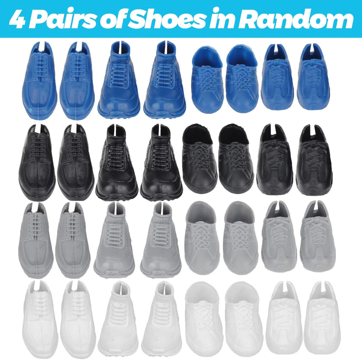 18 pezzi vestiti e accessori Compatibile con Ken, 6 abbigliamento casual abbigliamento 2 costumi da bagno 4 paia di scarpe per 12 pollici ragazzi bambole