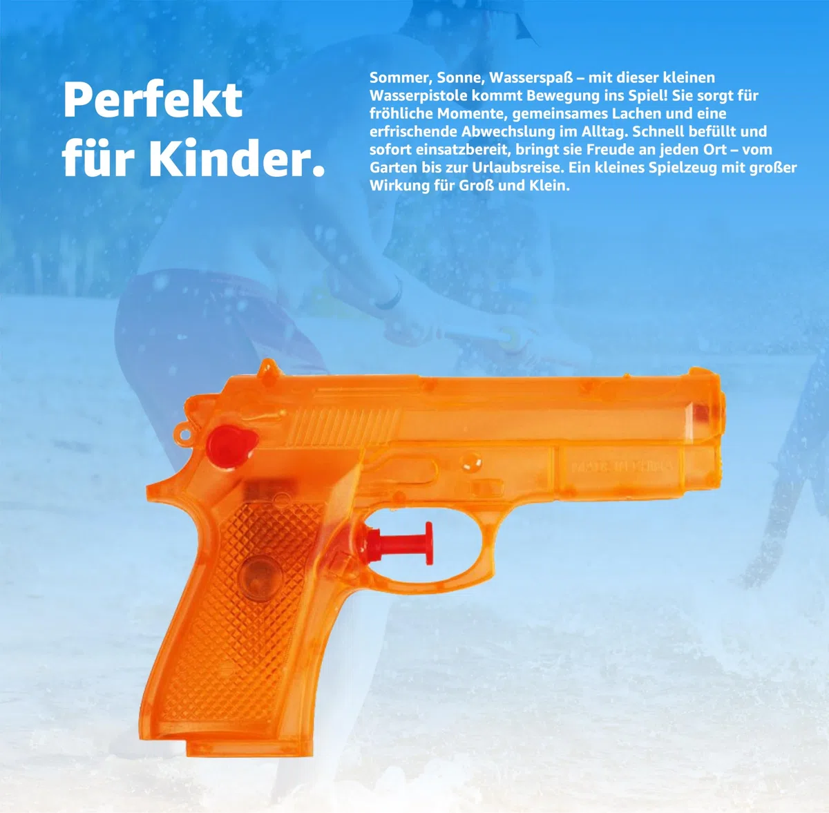 Set di 30 pistole ad acqua, 12 cm, per bambini e adulti, con portata elevata, pistola a spruzzo ad acqua, piccola per bambini (30 x pistola ad acqua, 12 cm)