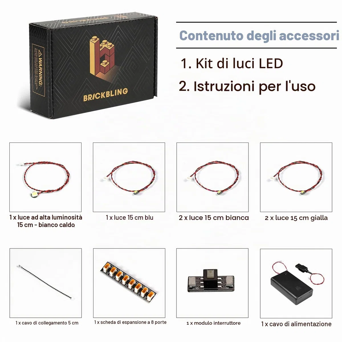 Set di luci a LED compatibile con Lego Iron Man MK4 Bust 76327 (senza modello), set di illuminazione decorativa compatibile con Lego Iron Man MK4 Bust giocattolo creativo