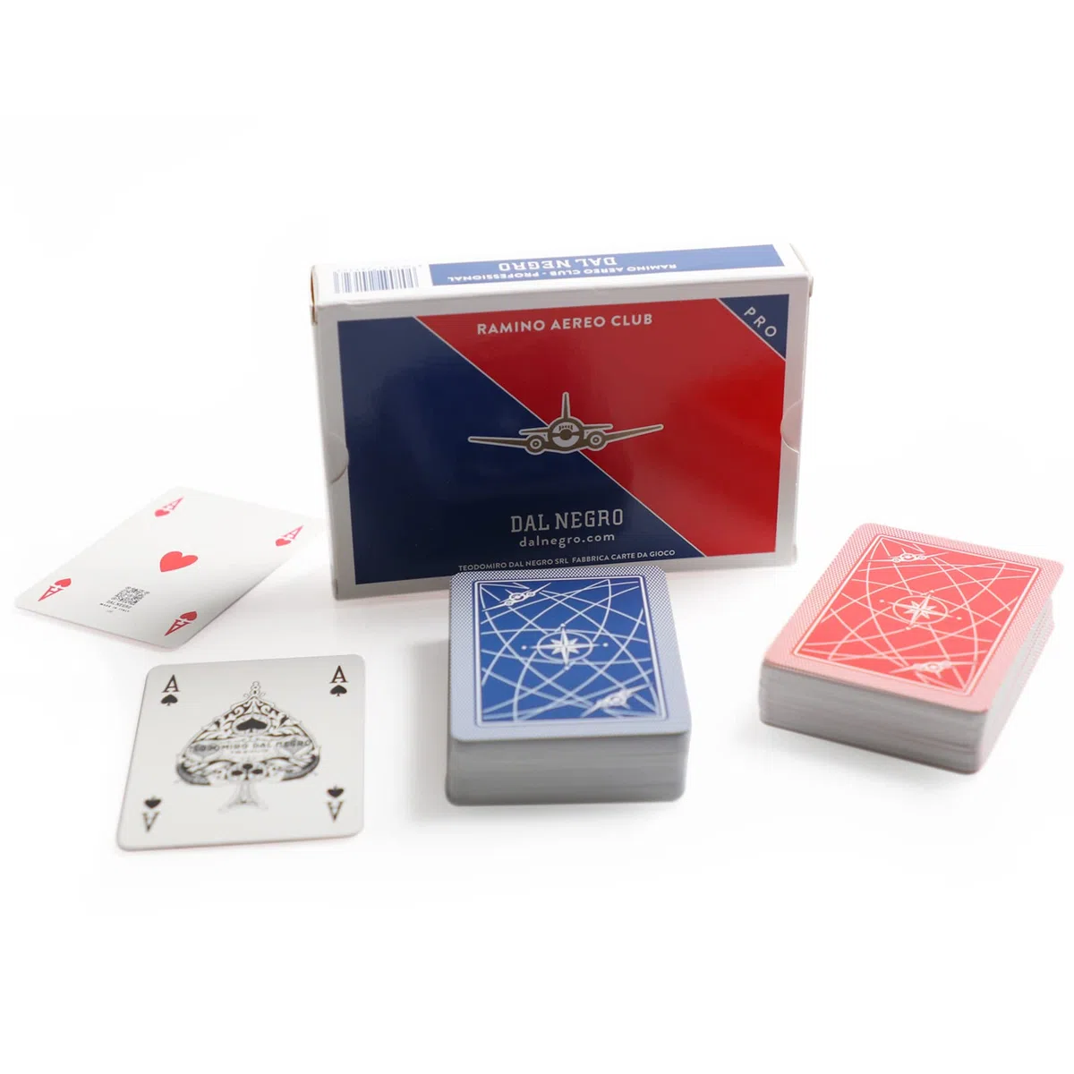 dal Negro 048008 Carte Ramino Aeroclub Multicolore